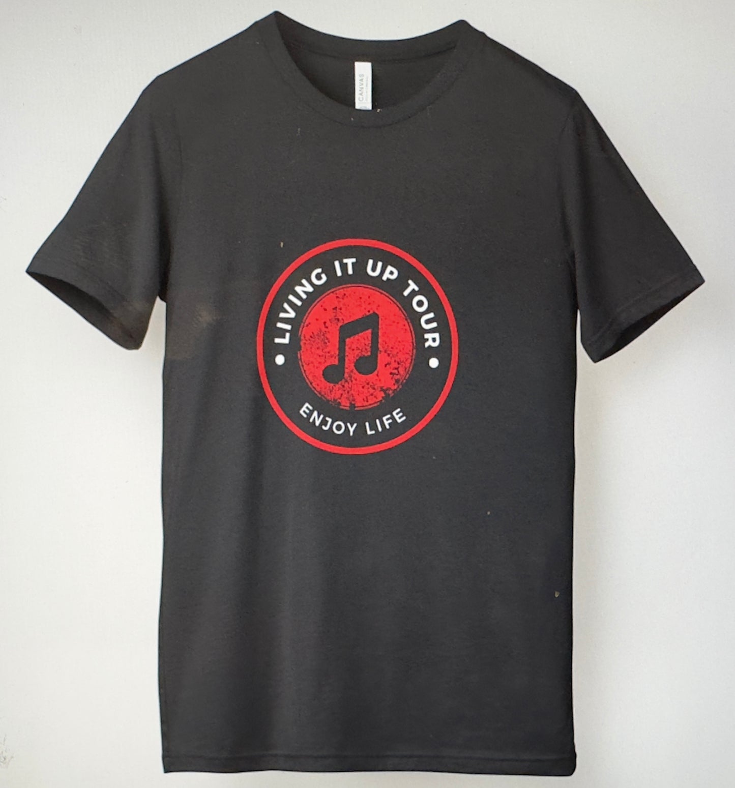 Living It Up Tour Enjoy Life Unisex 100% Cotton Tee