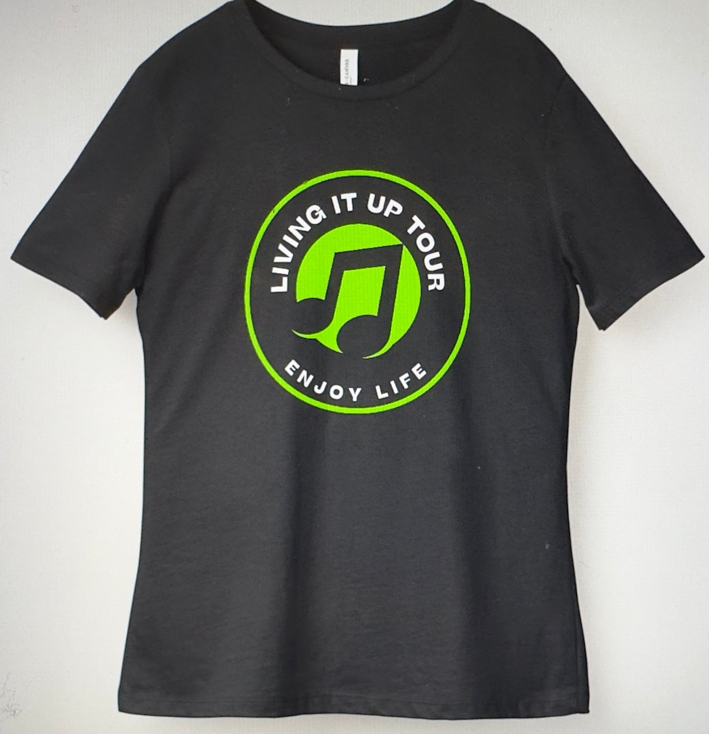 Living It Up Tour Enjoy Life Unisex 100% Cotton Tee