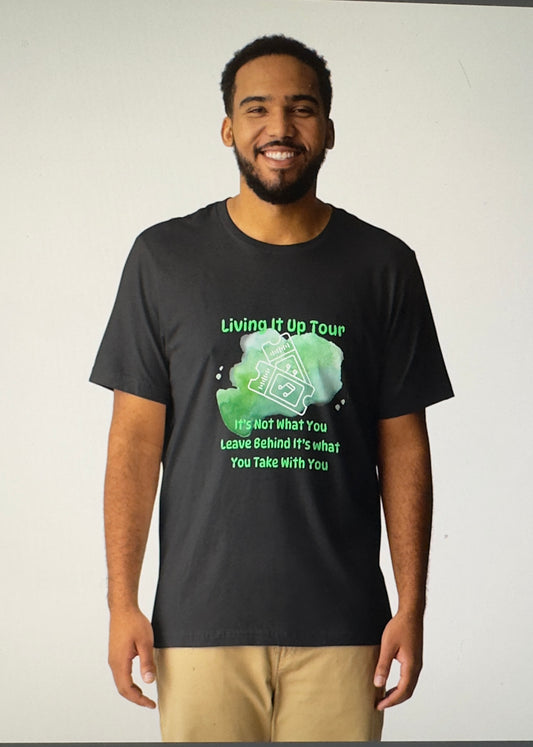 Living It Up Tour Unisex 100% Cotton Tee