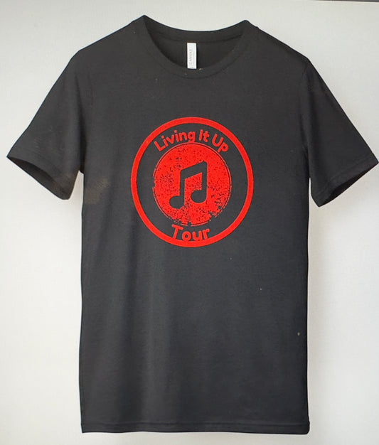 Living It Up Tour Unisex 100% Cotton Tee