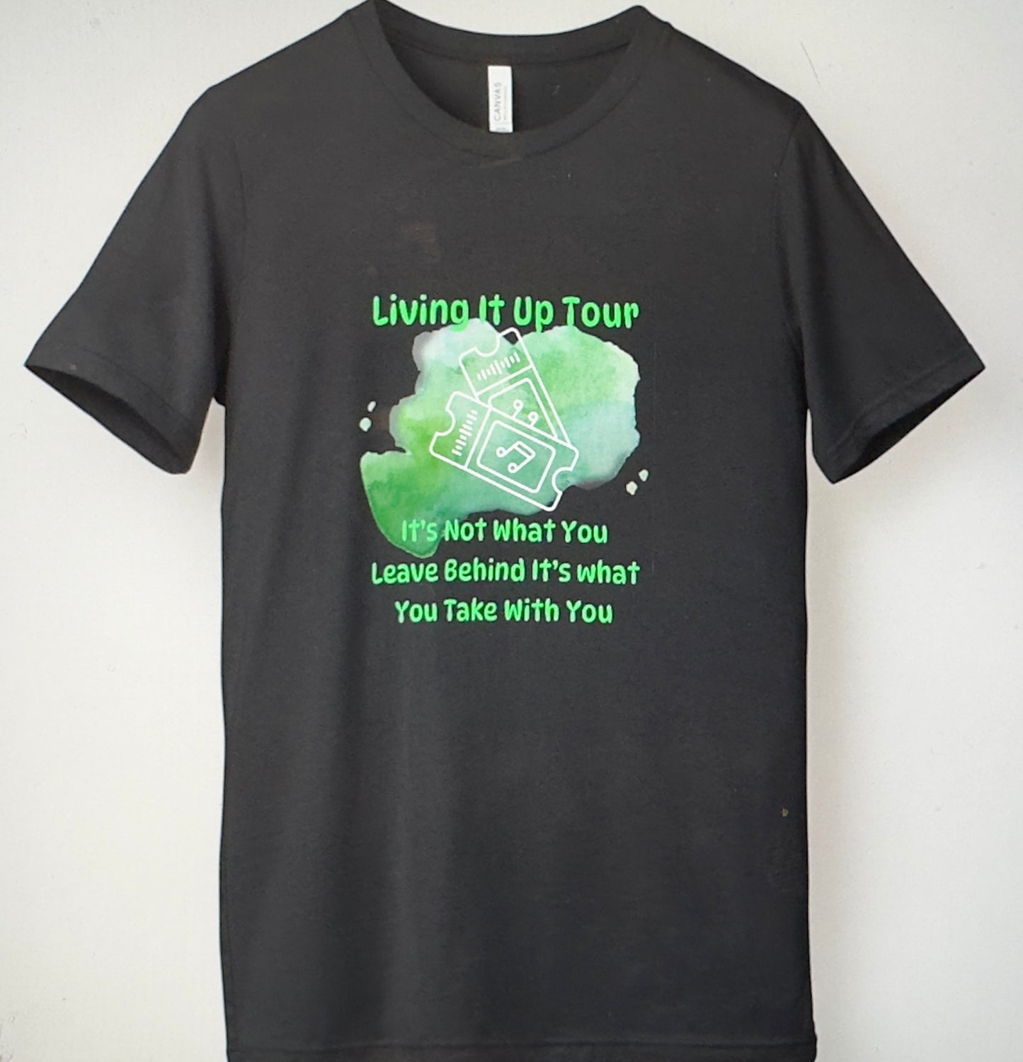 Living It Up Tour Unisex 100% Cotton Tee