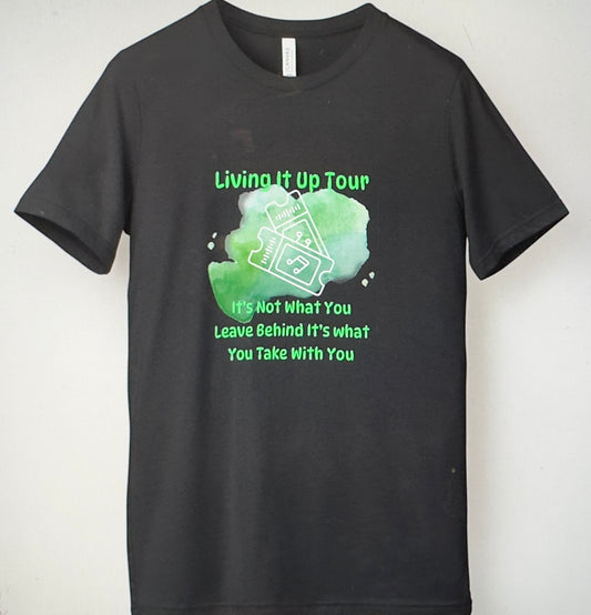 Living It Up Tour Unisex 100% Cotton Tee