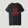 Road Closed Band 80’s Unisex 100% Cotton Tee