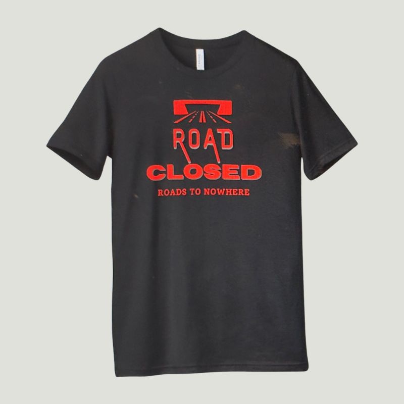 Road Closed Band 80’s Unisex 100% Cotton Tee